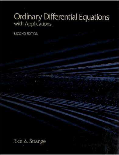 Ordinary Differential Equations with Applications (2nd Edition) - Scanned Pdf with ocr